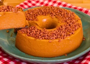 Brigadeirão de Doce de Leite Cremoso