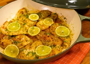 Peito de Frango Suculento com Molho de Limão