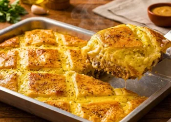 Torta de Carne Moída de Liquidificador
