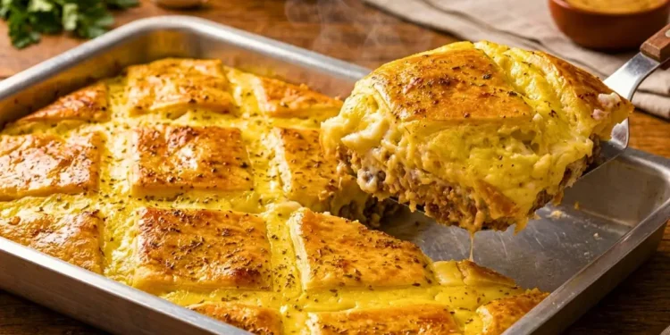 Torta de Carne Moída de Liquidificador