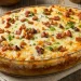 Frango Gratinado com Bacon e Purê Cremoso de Batata
